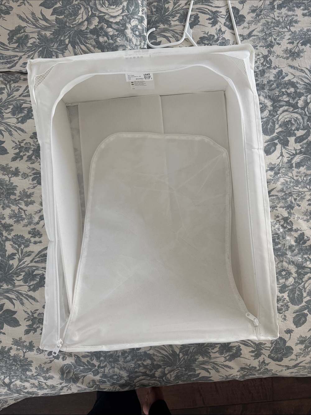 IKEA SKUBB Storage case, white, 17x20 ¾x7 ½ "